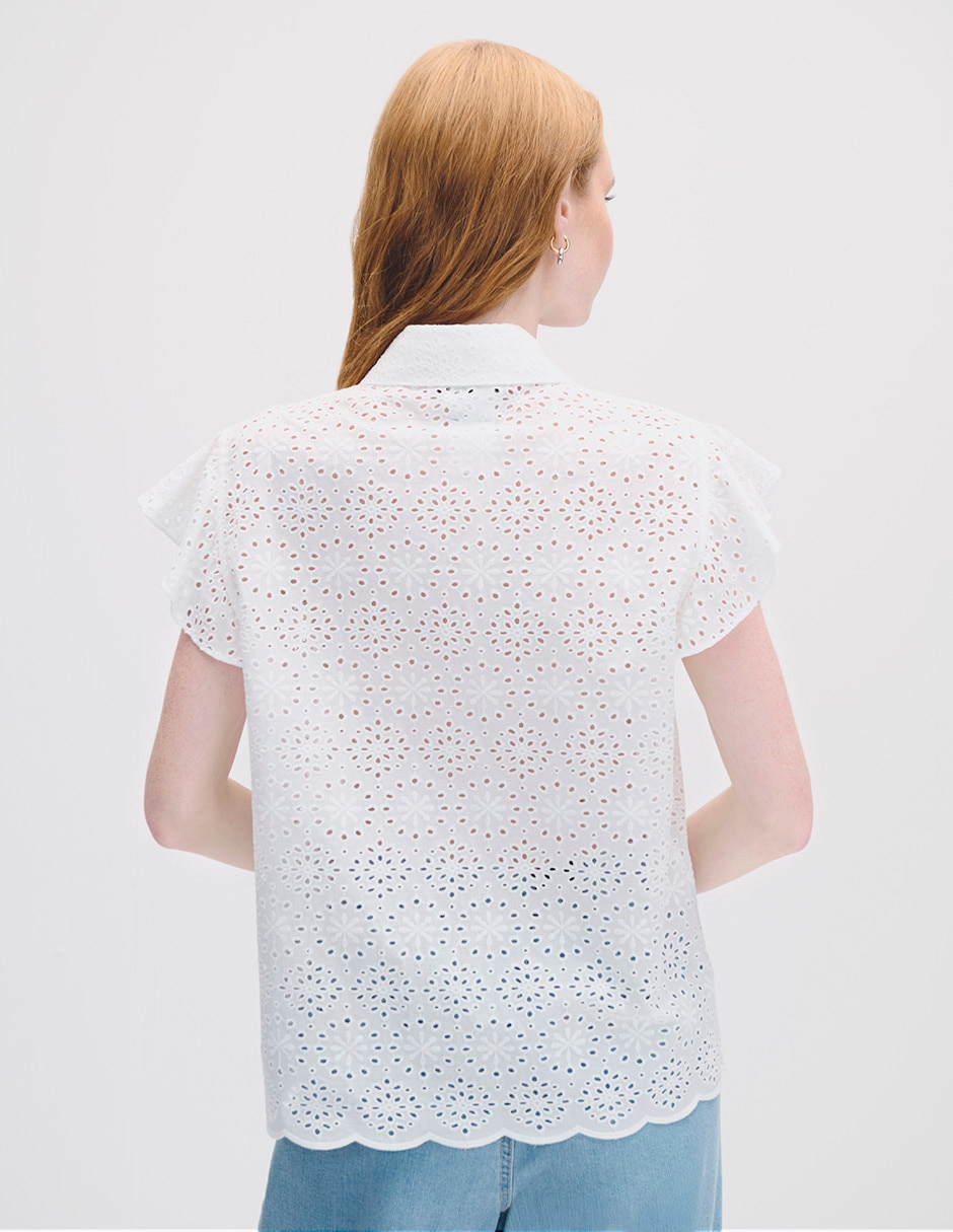 Blusa manga corta Julio para mujer 3