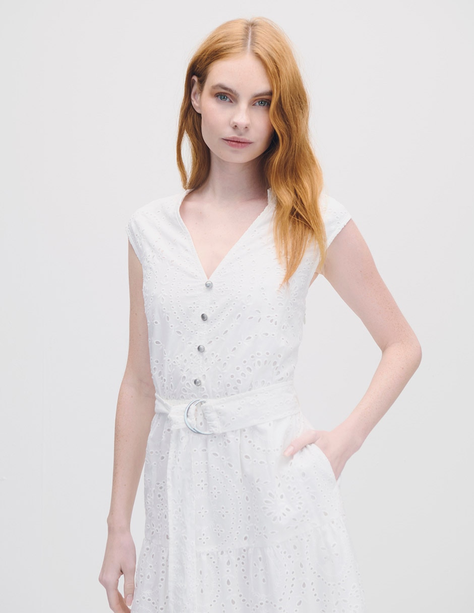 Vestido midi casual Myst para mujer 2