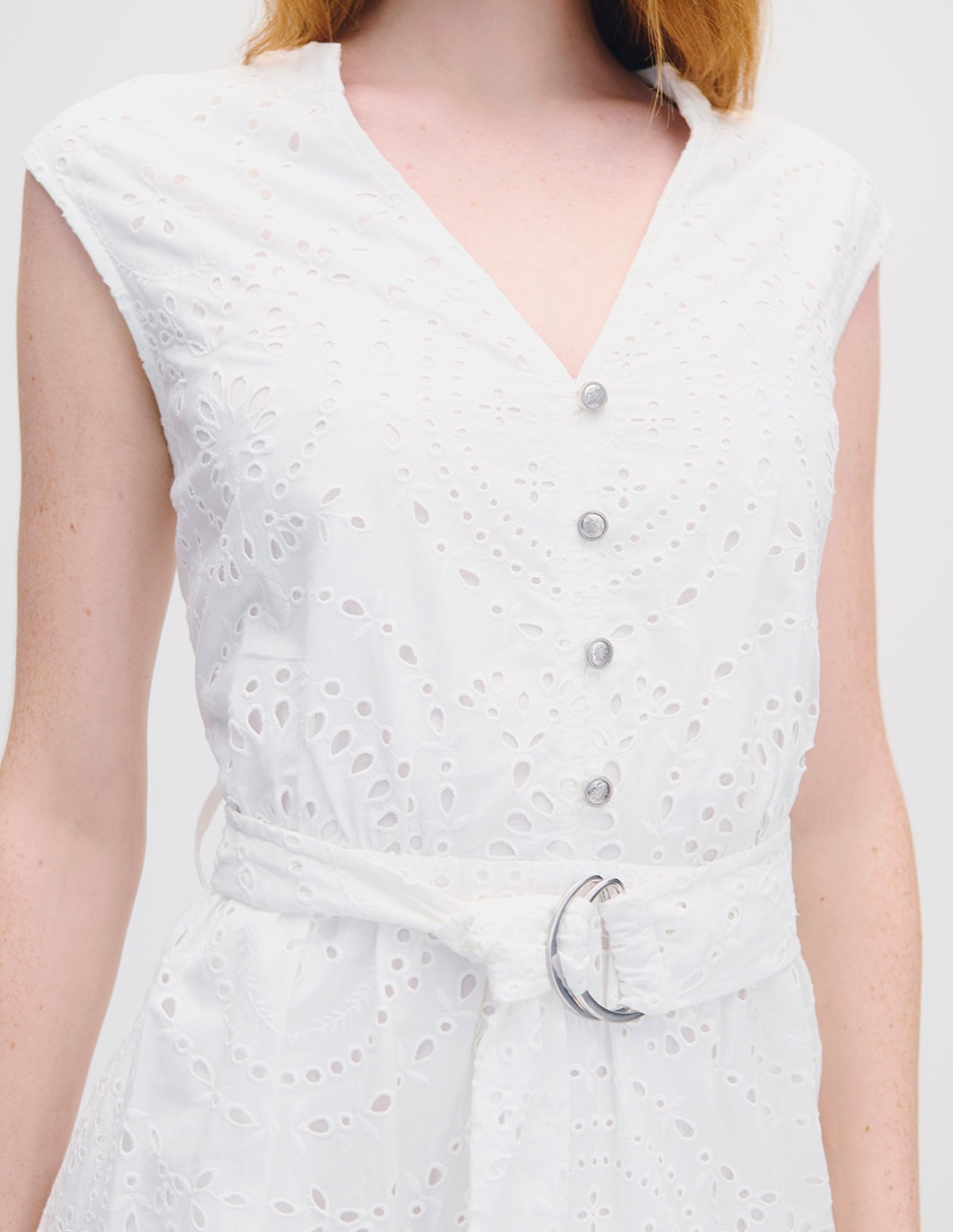 Vestido midi casual Myst para mujer 4
