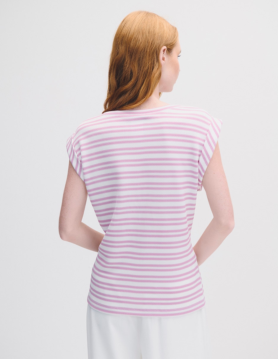 Blusa manga corta para mujer 3
