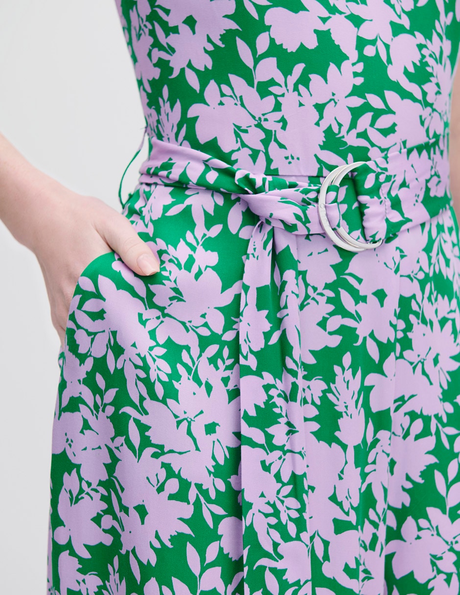 Jumpsuit estampado floral para mujer 4