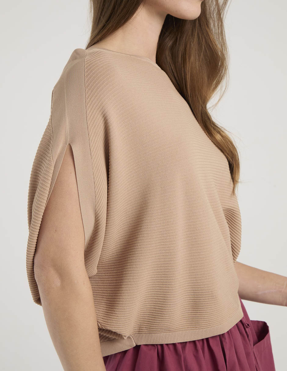 Suéter cuello ojal para mujer 5