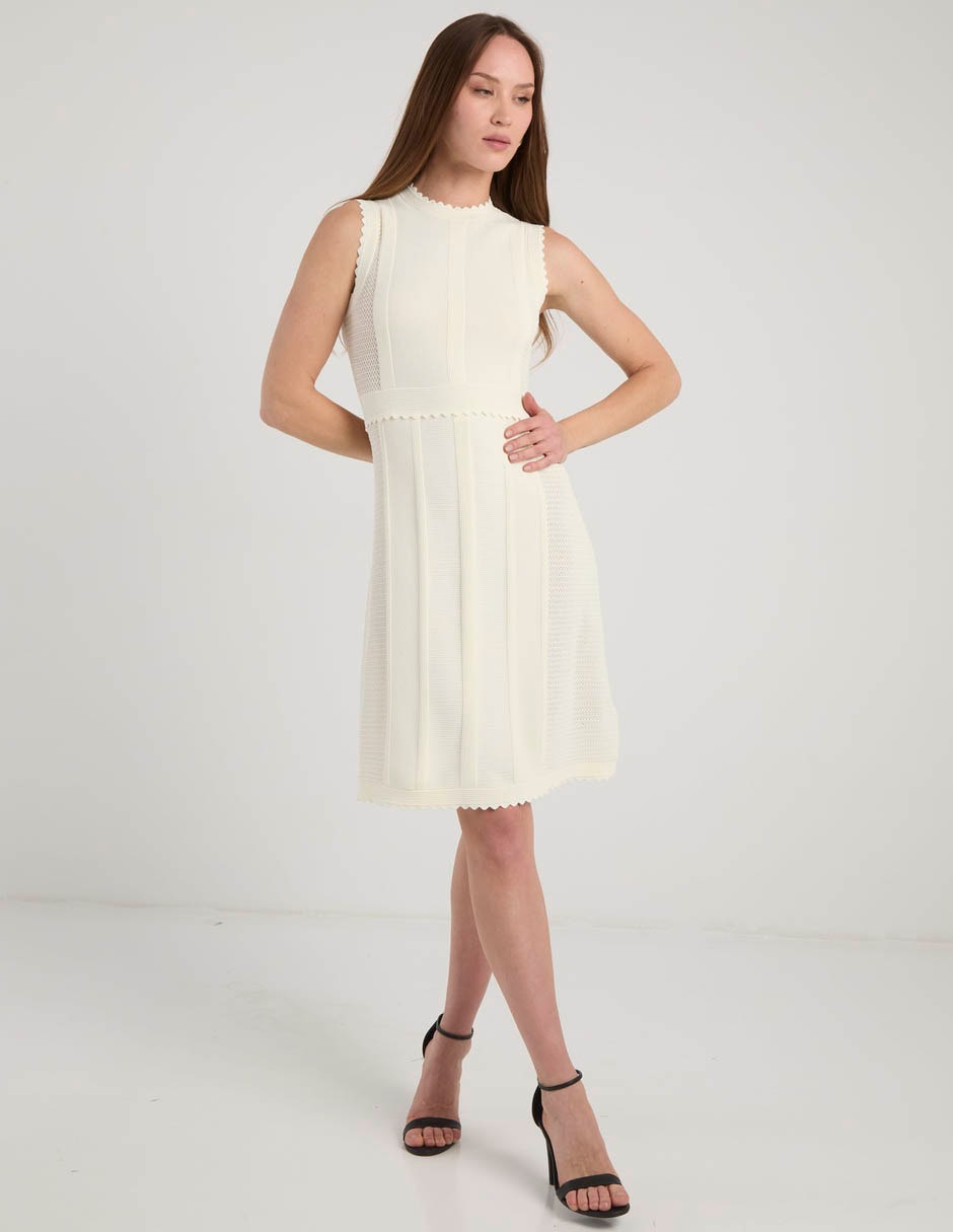 Vestido arriba de la rodilla casual para mujer 2