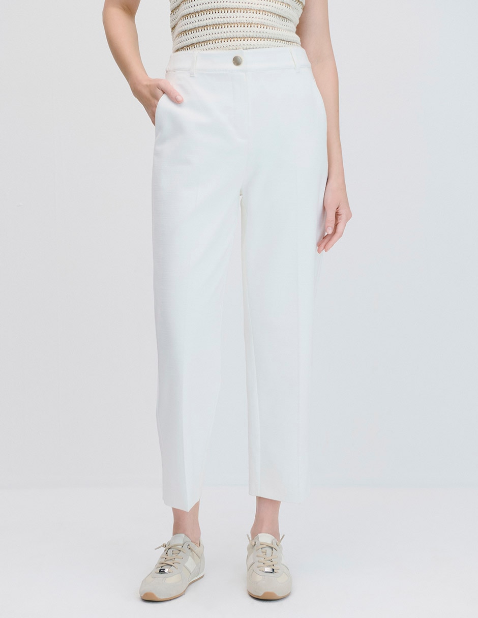 Pantalón straight para mujer