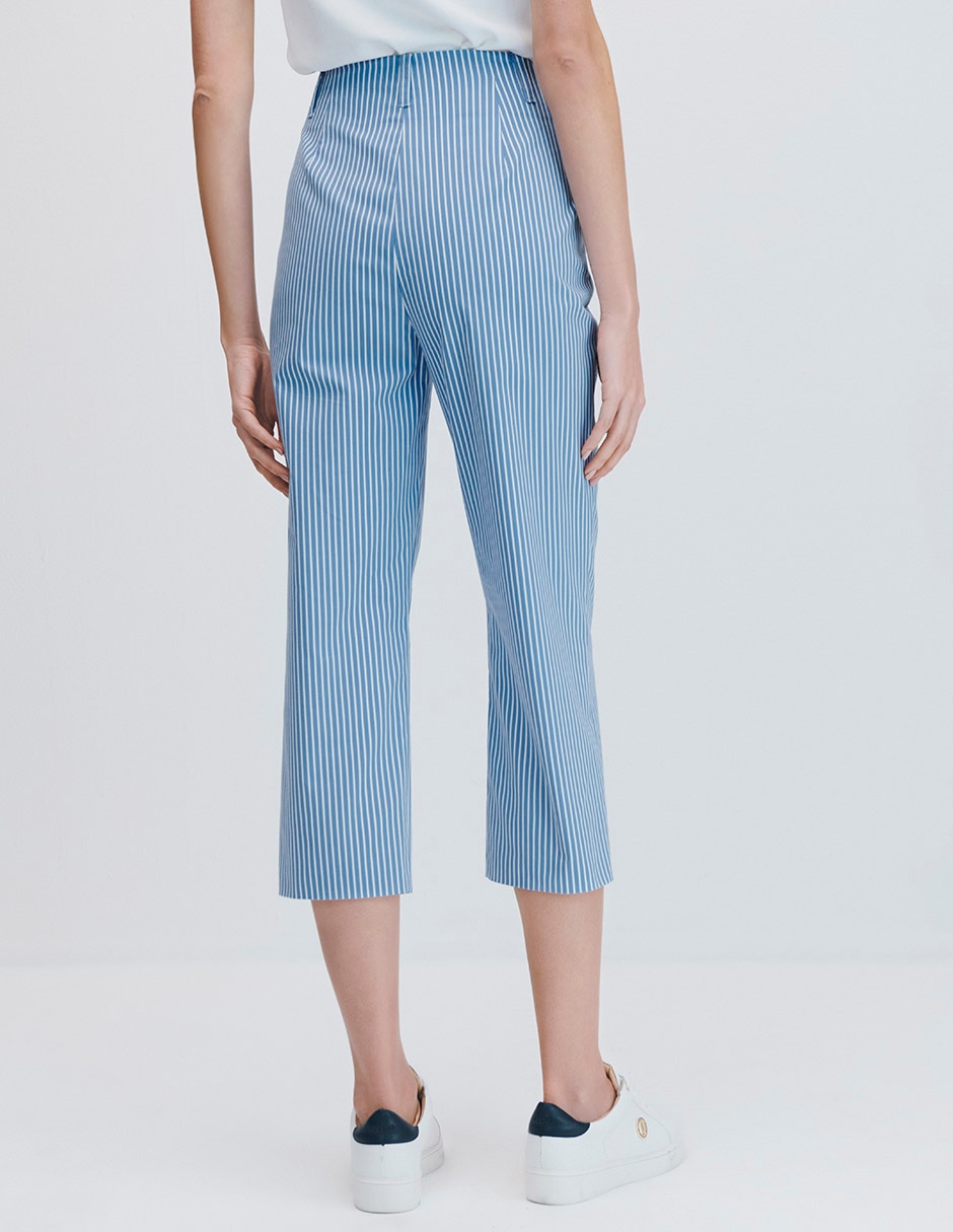 Pantalón capri straight para mujer 3