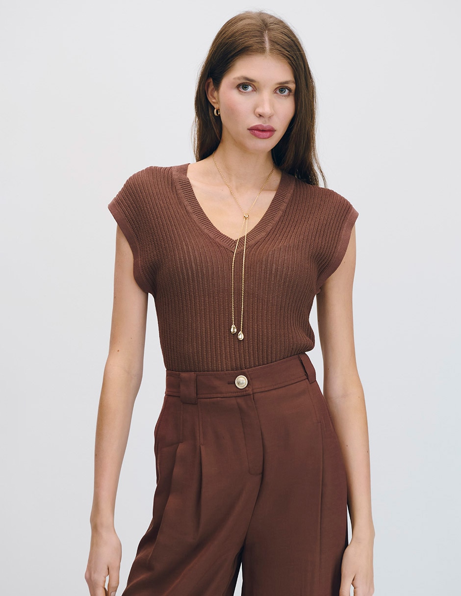 Blusa trevi 'manga' corta 'para mujer'