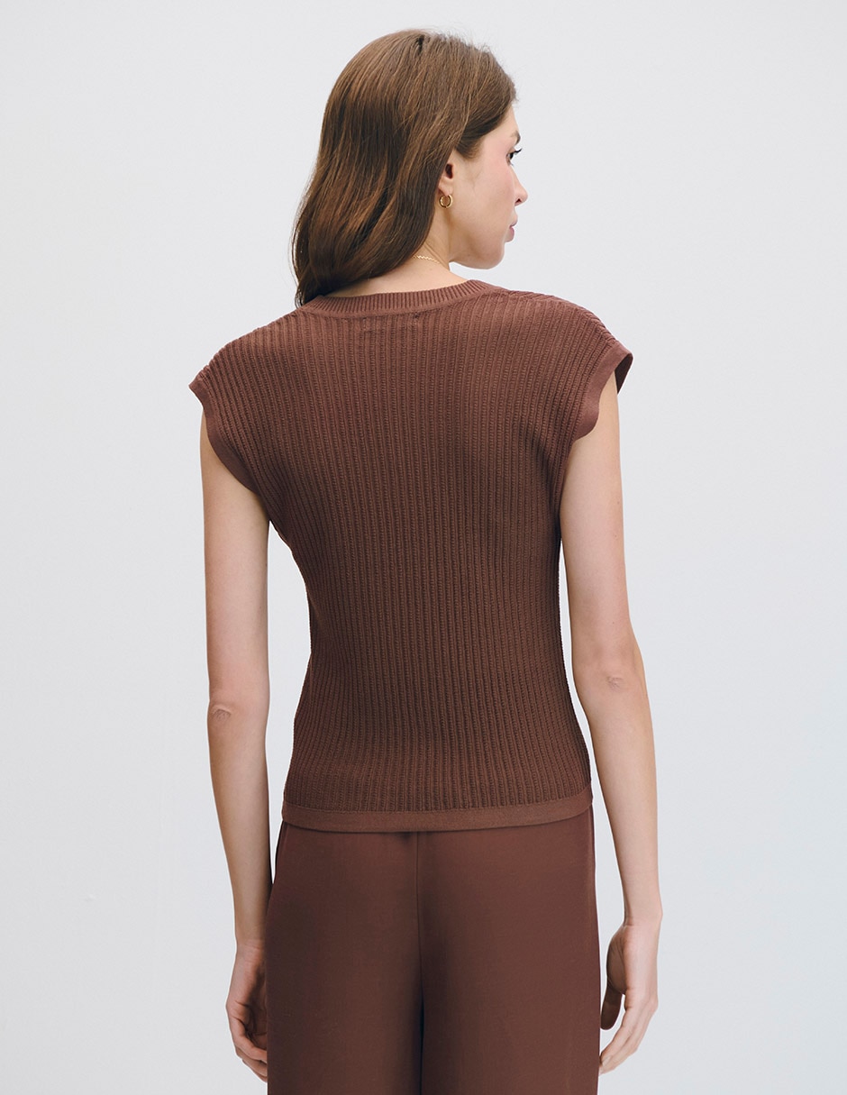 Blusa trevi "manga" corta "para mujer" 4