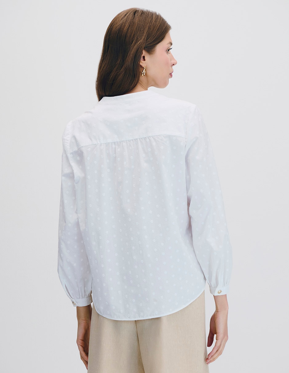 Blusa manga larga para mujer 3