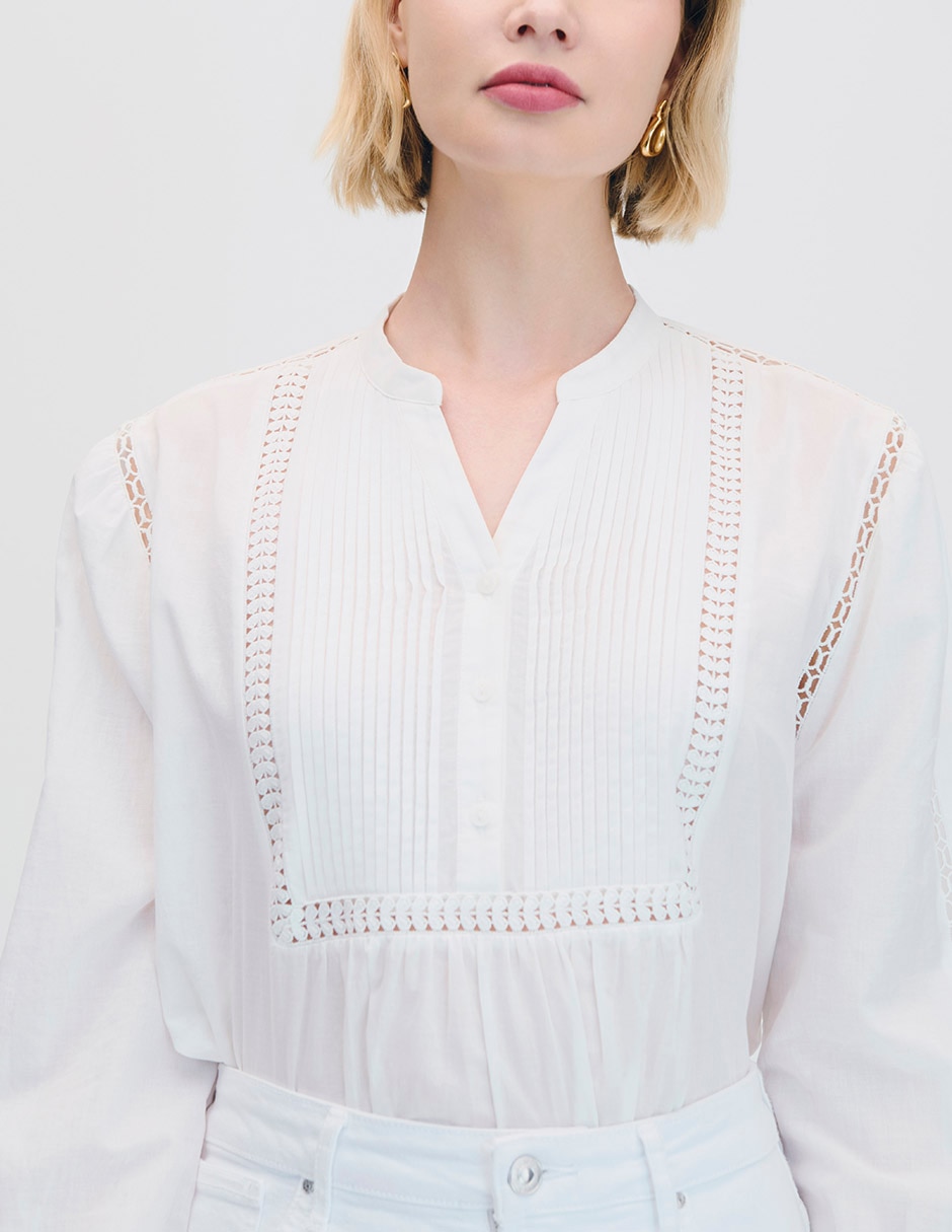 Blusa manga larga para mujer 2