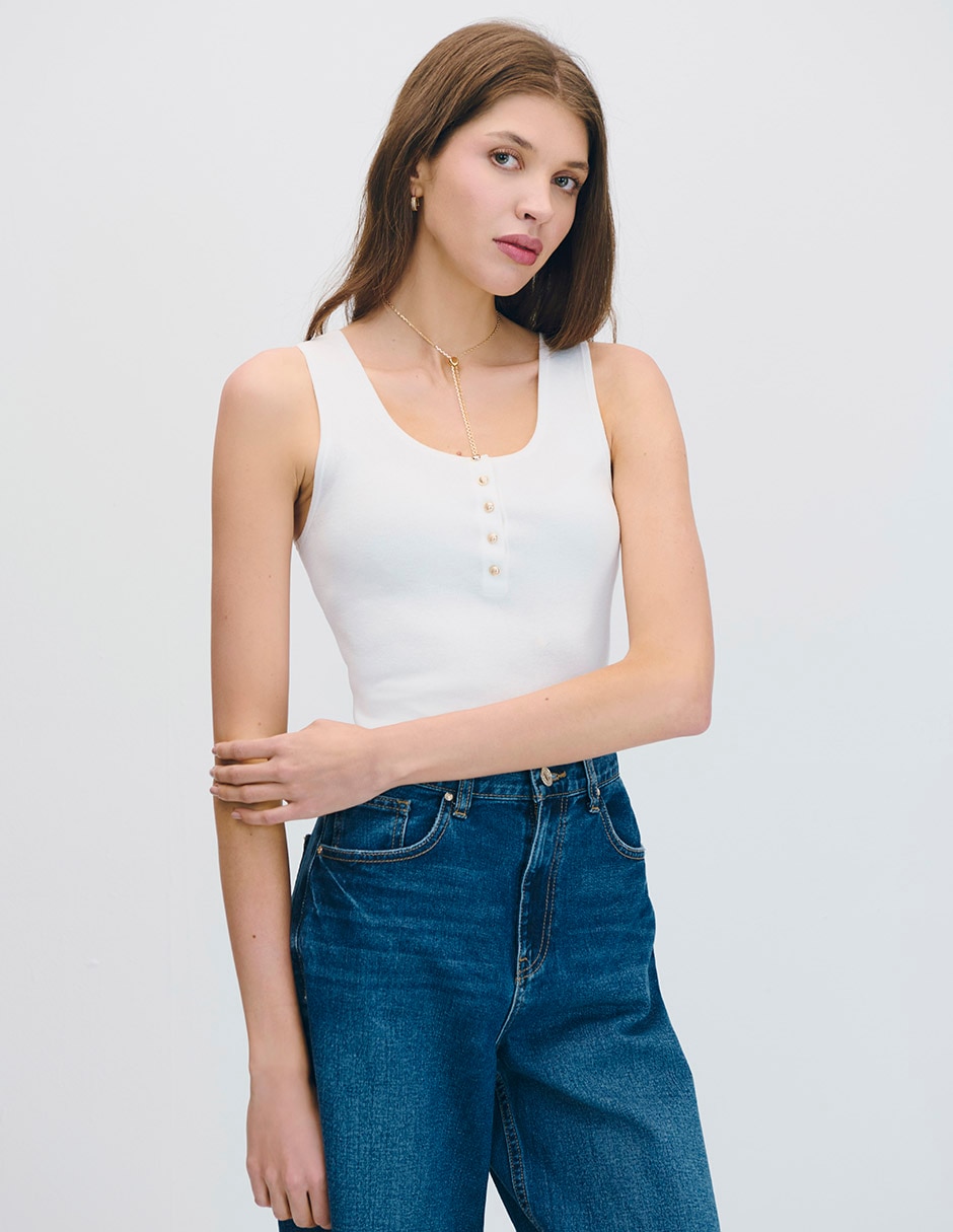 Blusa de tirantes para mujer