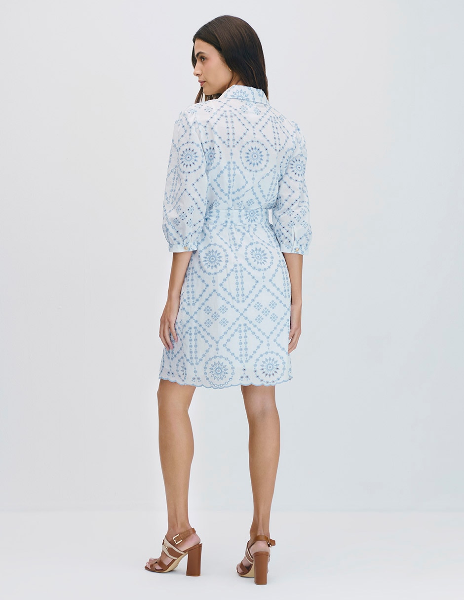 Vestido arriba de la rodilla casual para mujer 2