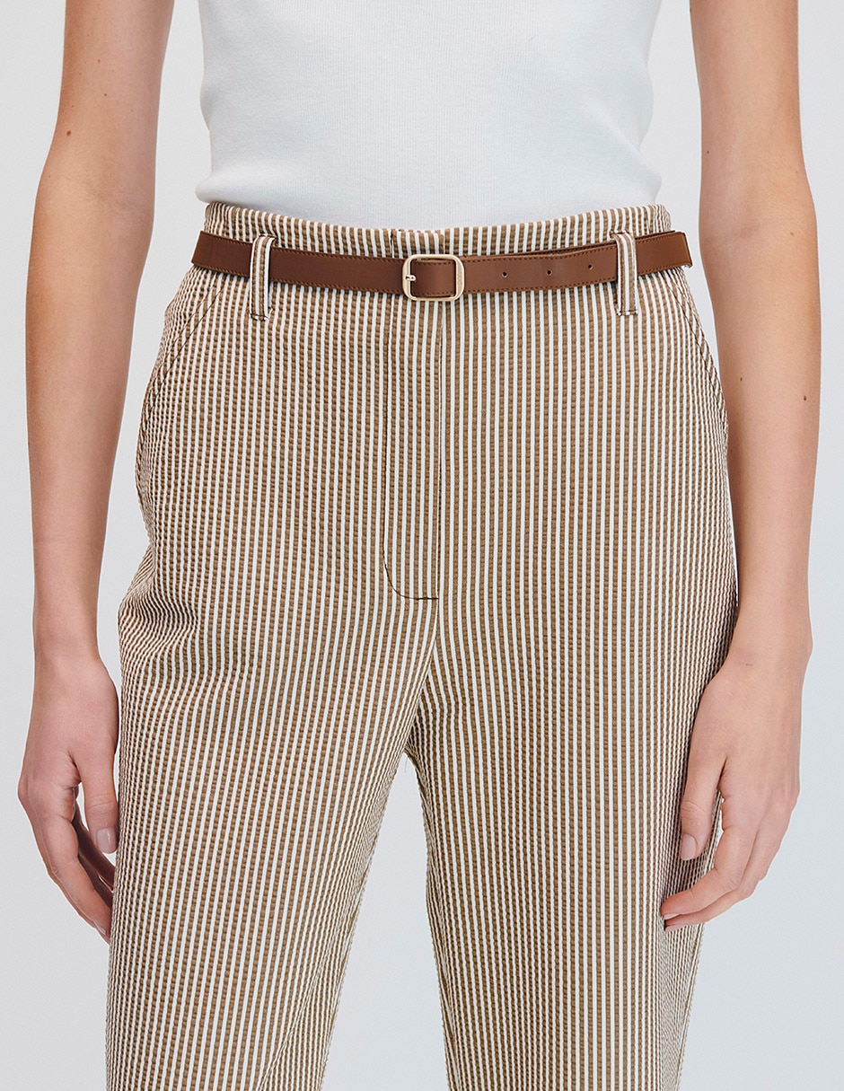 Pantalón straight para mujer 4