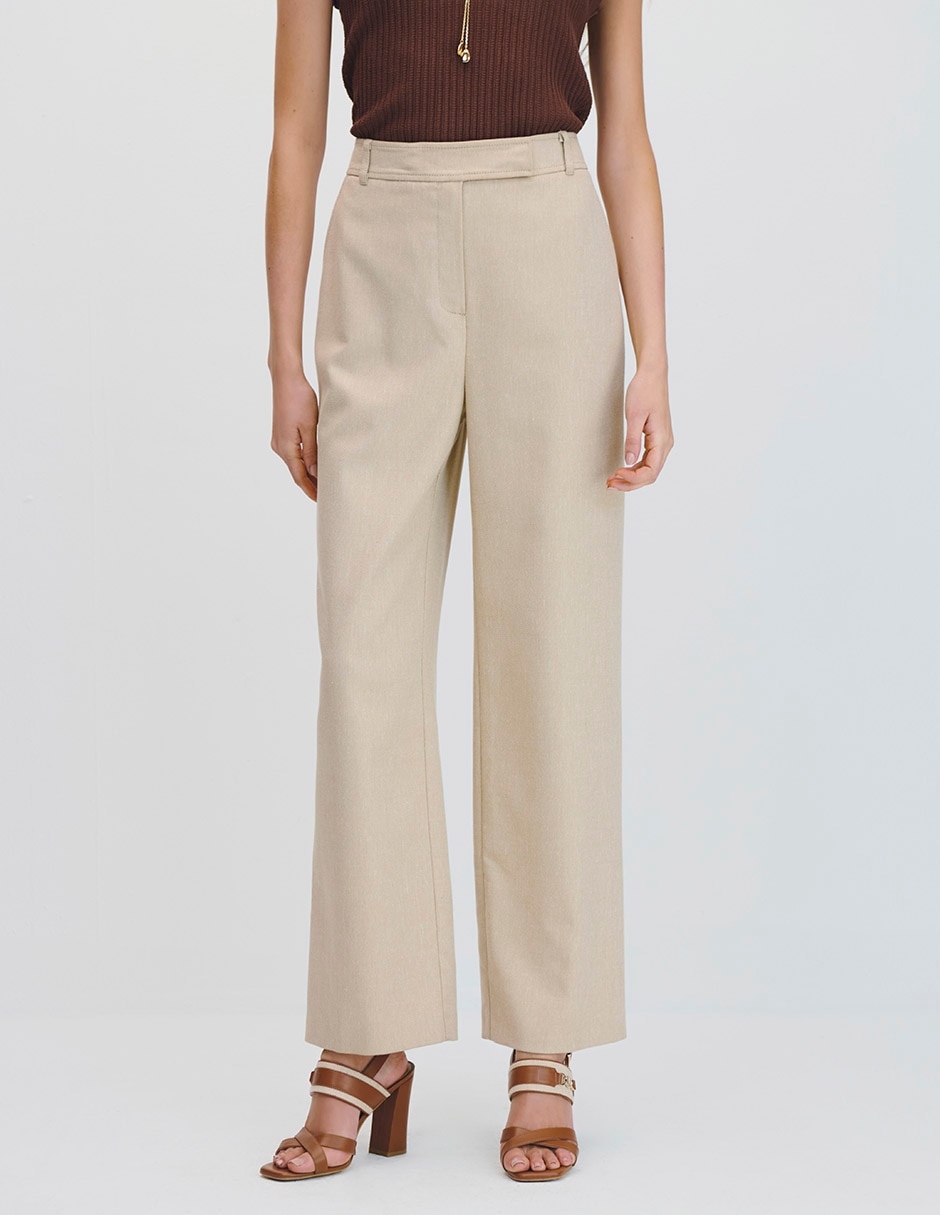 Pantalón straight para mujer