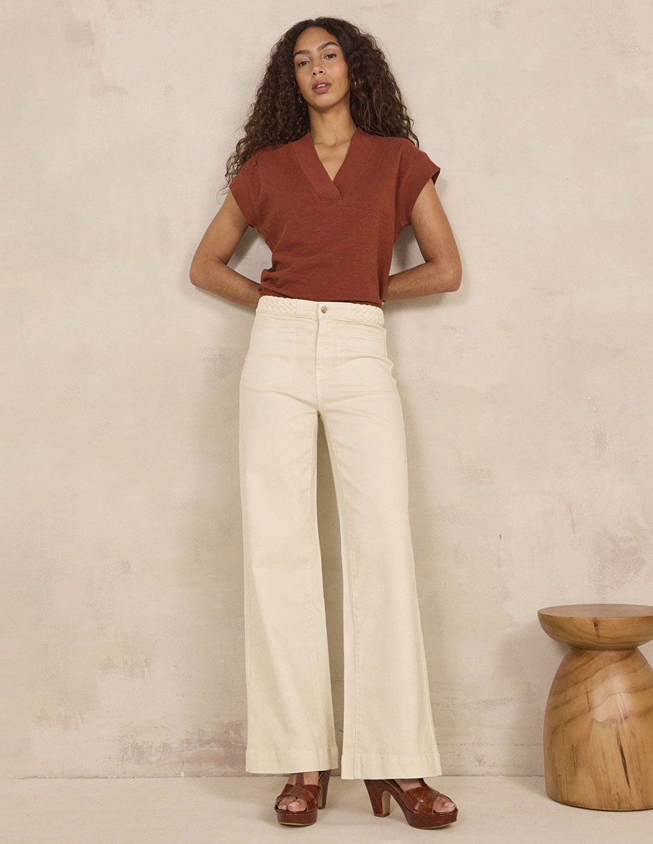 Jeans straight cintura media para mujer Jeans straight cintura media para mujer